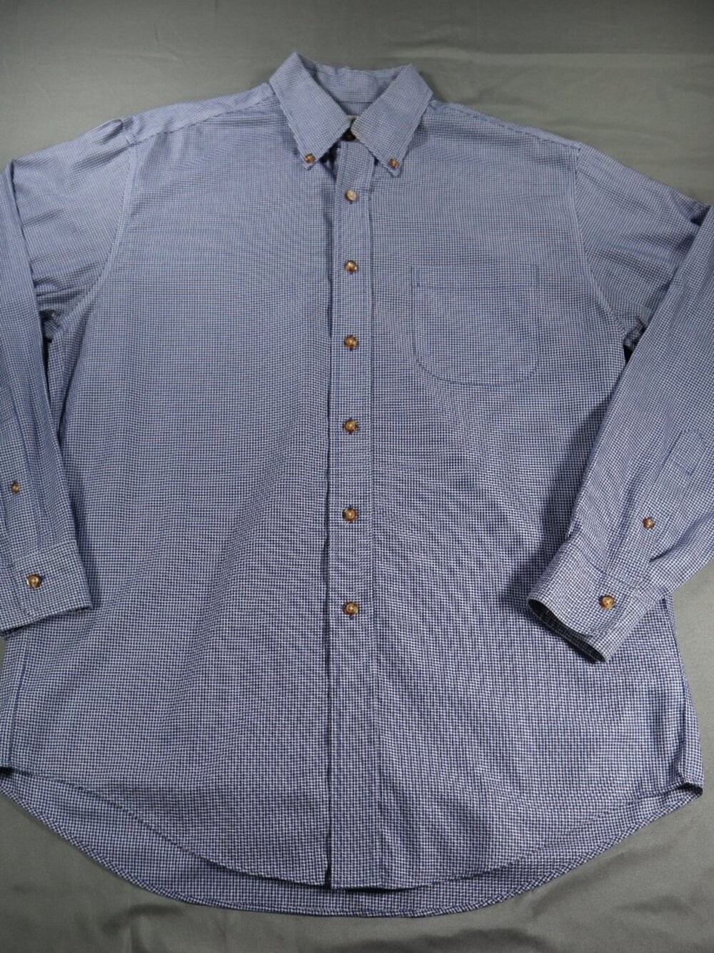 Brooks Brothers 346 Men's Medium Regular Fit Non Iron Button Down Dress Shirt